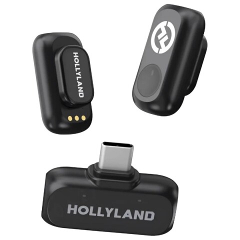 Micrófono Hollyland Lark A1 Inalámbrico Mini- Negro Micrófono Hollyland Lark A1 Inalámbrico Mini- Negro