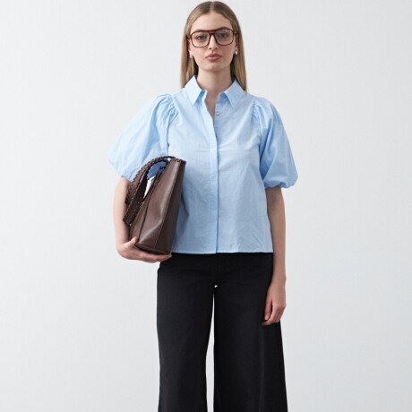 CAMISA PALOMA Celeste