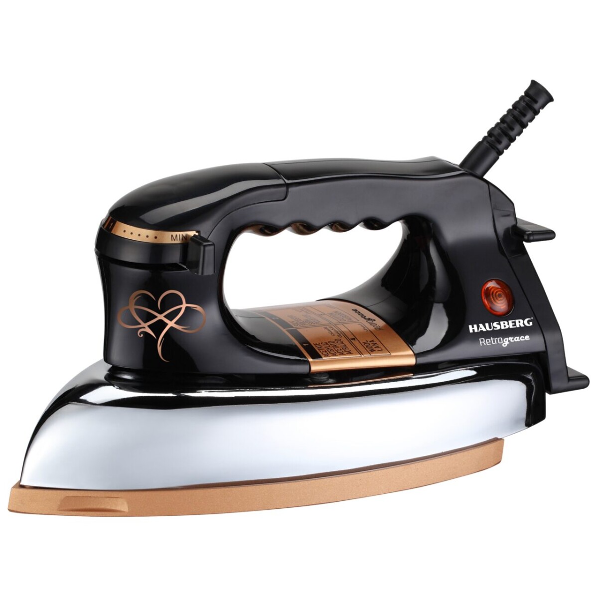 Plancha eléctrica clásica Hausberg 