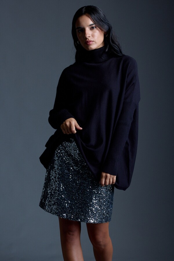 Polera Oversize NEGRO