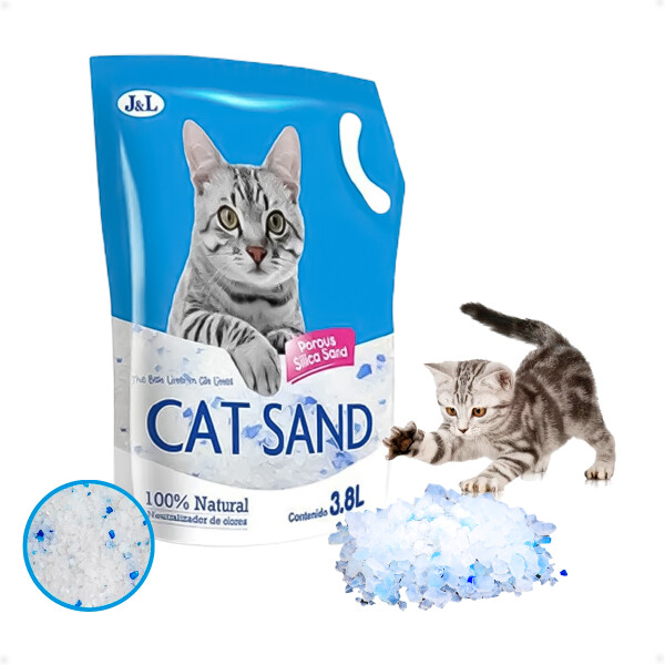Arena Para Gatos Cat Sand Silicagel 3.8 Lt X1