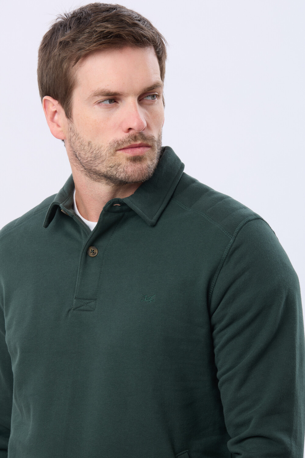 BUZO POLO DE FELPA Verde