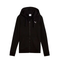 Campera de Hombre Puma Ess Full Zip Hoodie Fl Negro
