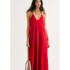 VESTIDO FEM VERMELHO MEDIO