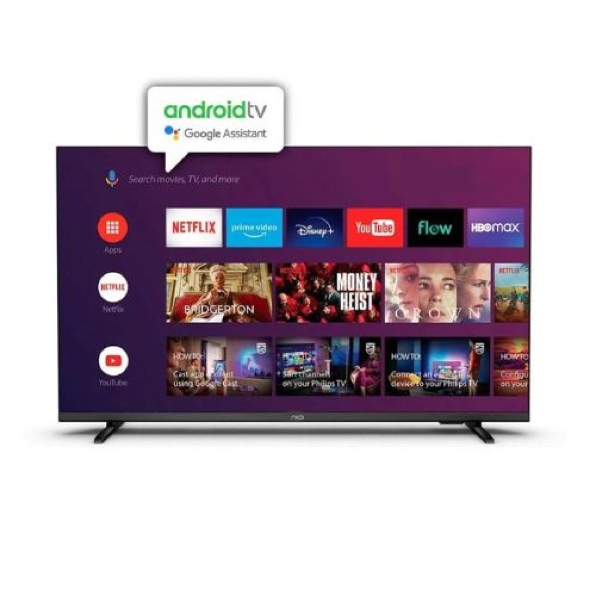 Televisor Led Smart Nic`s 50" 4k UHD 
