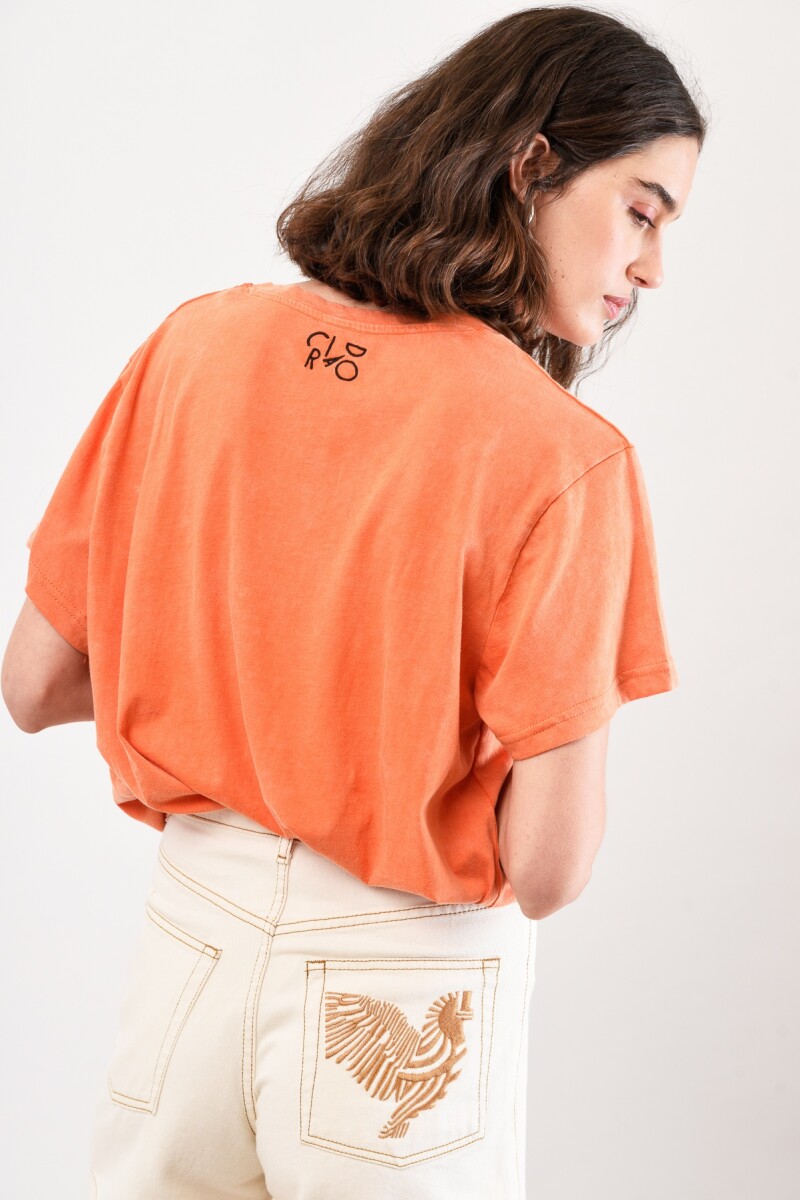 Remera Baham NARANJA