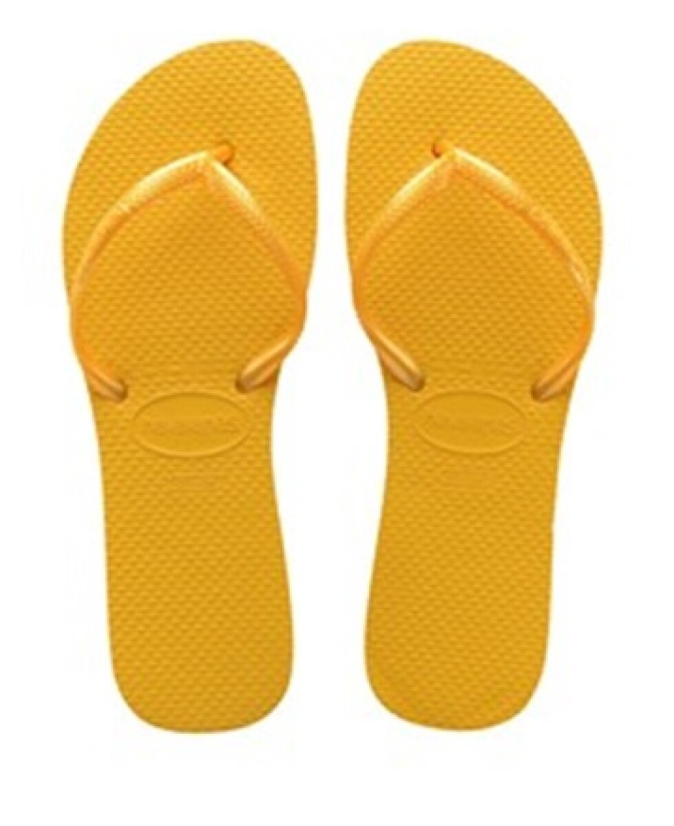 CHINELA T41-42 FLAT AMARILLO BANANA FEMENINO HAVAIANAS 