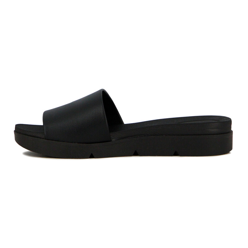 Sandalias Casuales Mujer Beira Rio Tira Ancha Negro