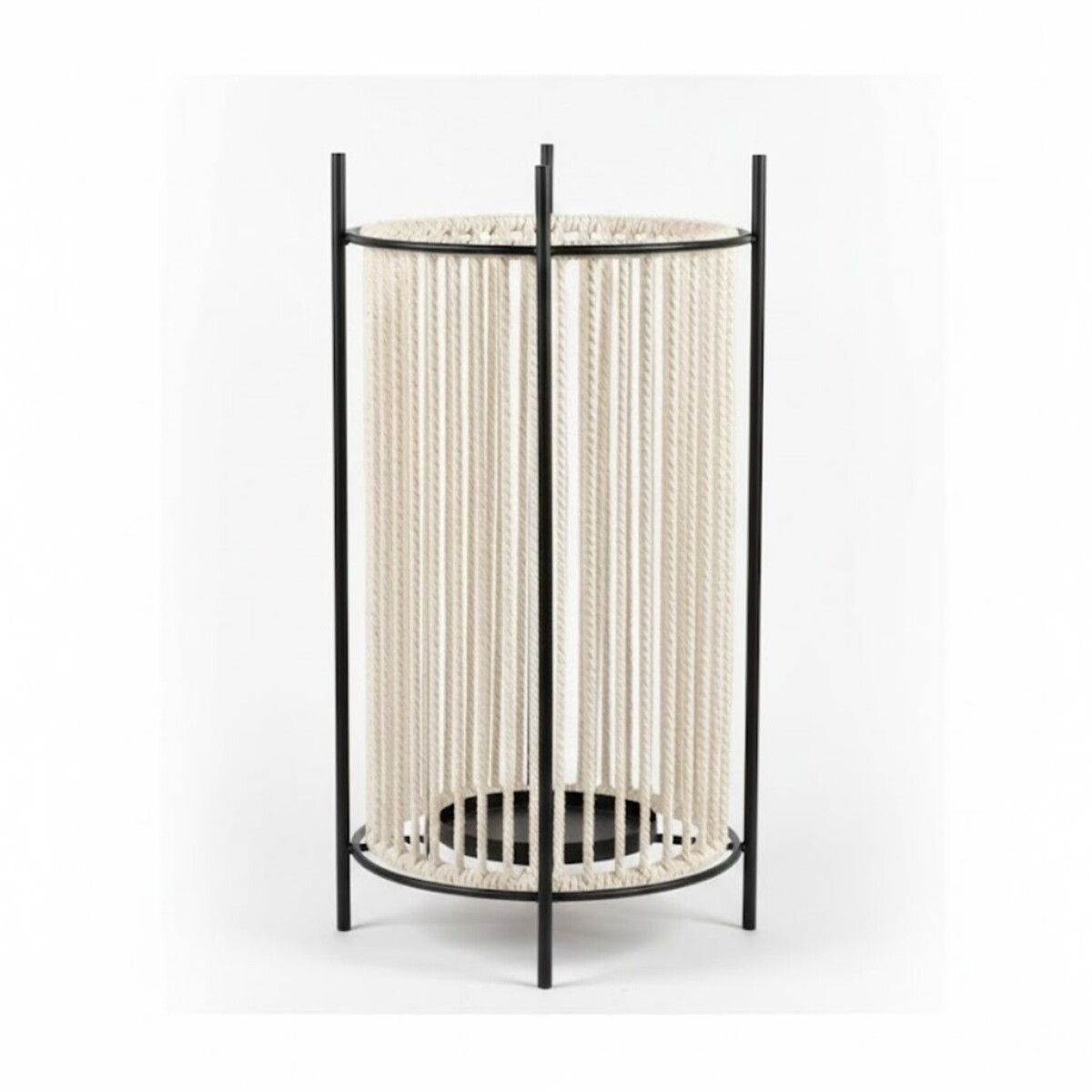 FANAL CILINDRICO METAL/CUERDA D14x28CM 