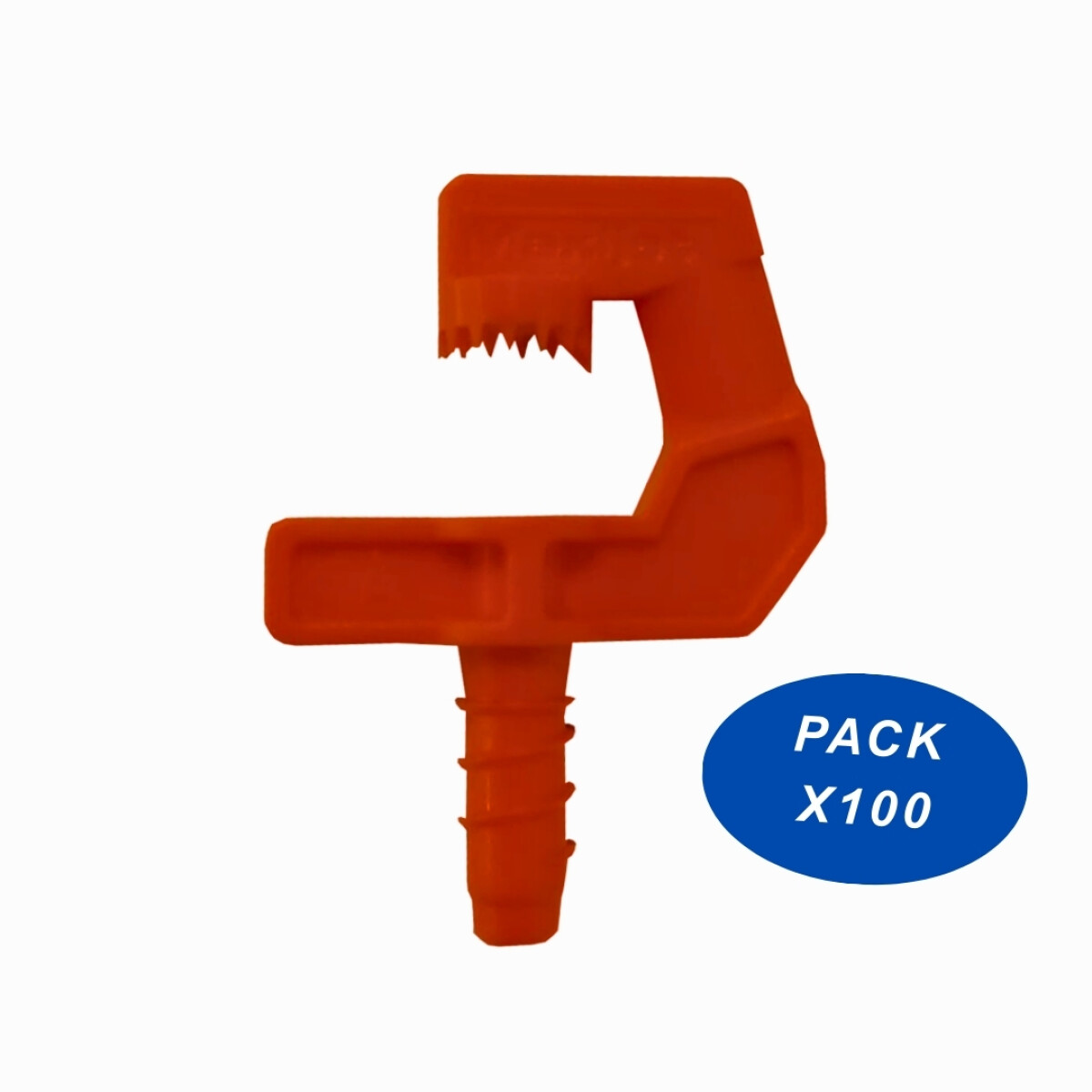 Pack de Micro Aspersores Naranjas Maxijet 45º Downward Fan 033" x 100u 