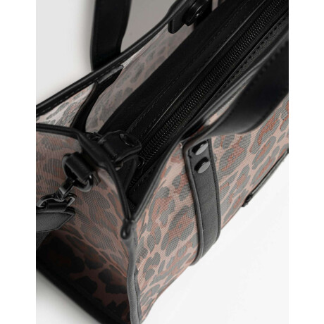 Cartera Formato City Estampado Animal Print