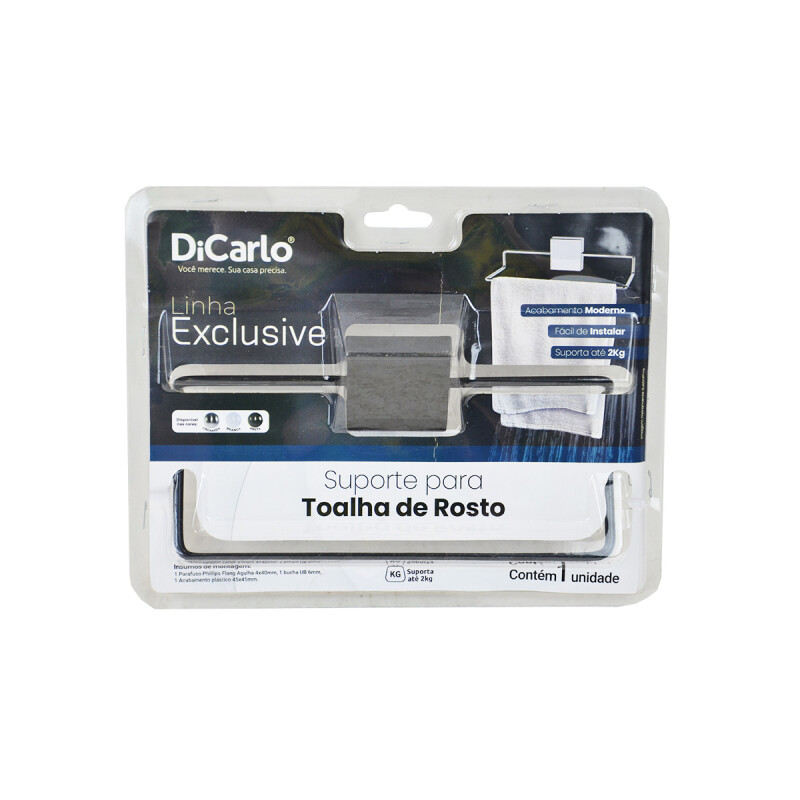 Soporte para toalla NEGRO