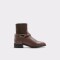 ONITRAM BLACK SMOOTH LEATHER DARK BROWN