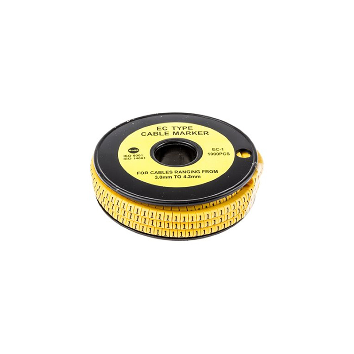 Identificador para cables de 2 a 6mm2, número "1" - WI4501 