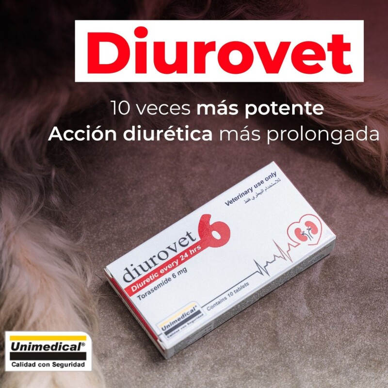 DIUROVET 6 X CAJA DE 10 COMPRIMIDOS DIUROVET 6 X CAJA DE 10 COMPRIMIDOS