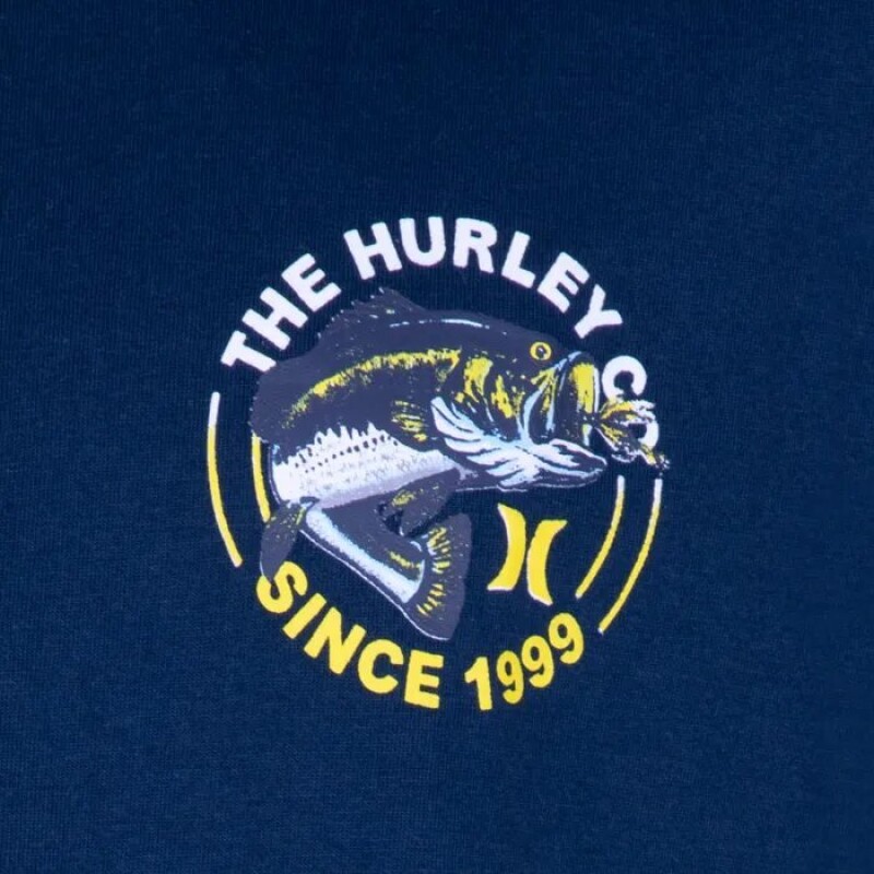 Remera Hurley Big Bass Remera Hurley Big Bass