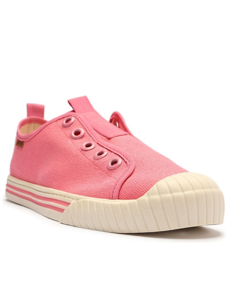 Tennis Casual Rosa Sin Cordones U