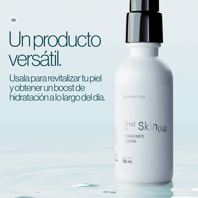 Hidratante Líquido 2nd Skin The Chemist Look 60 Ml. Hidratante Líquido 2nd Skin The Chemist Look 60 Ml.