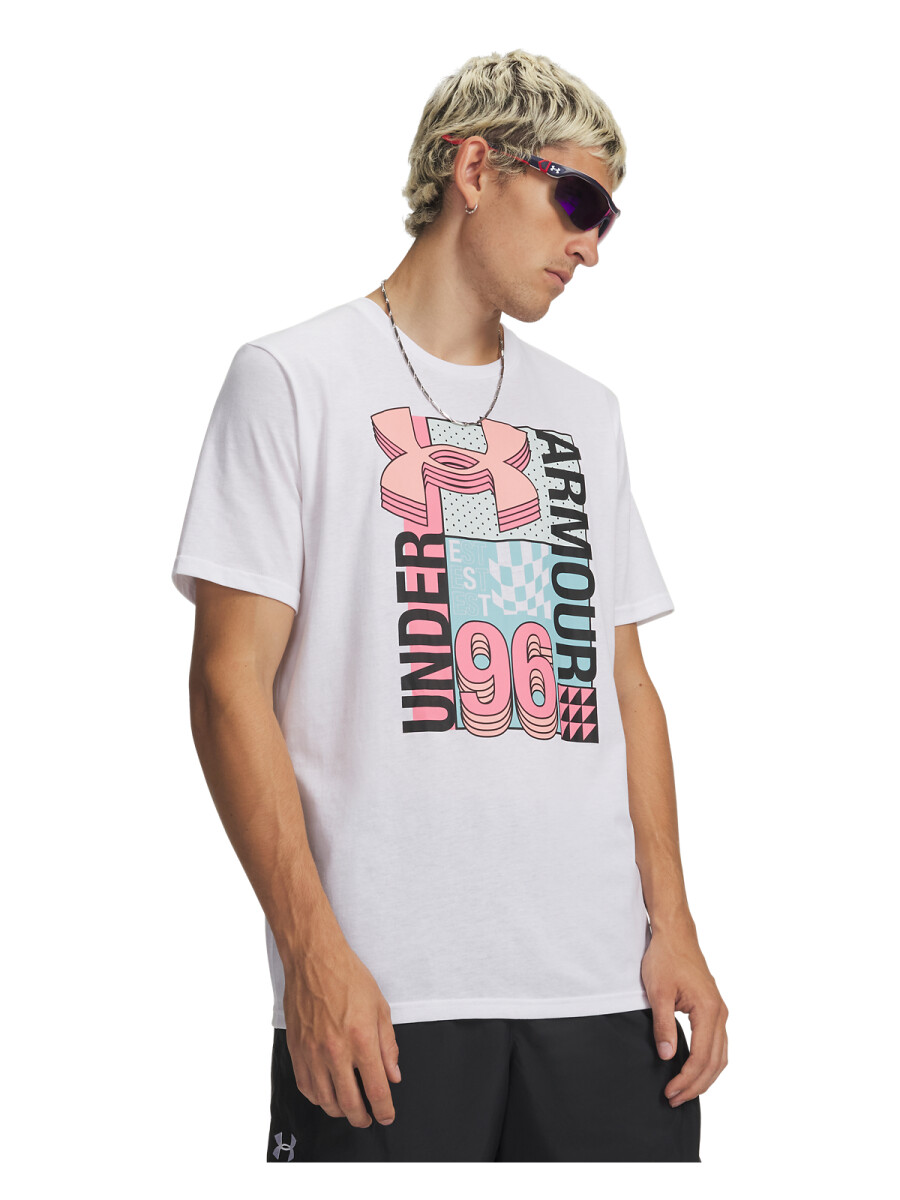 REMERA UNDER ARMOUR de Hombre - 6009244-100 - Blanco 