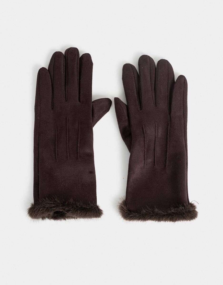 Guantes Varios - Marron Chocolate 