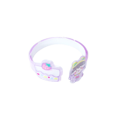Brazalete acrílico con diseño infantil Brazalete Acrílico Con Diseño Infantil