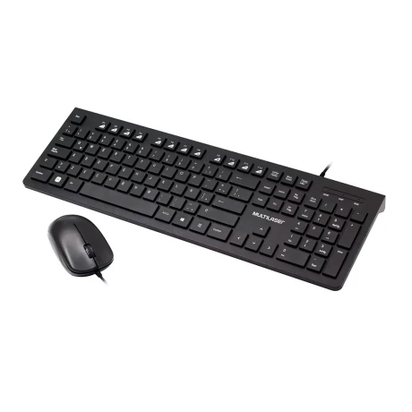 Combo Mouse Teclado Multilaser TC502 Multimedia USB 001
