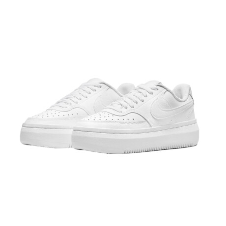 Championes Nike Court Vision Alta Leather White