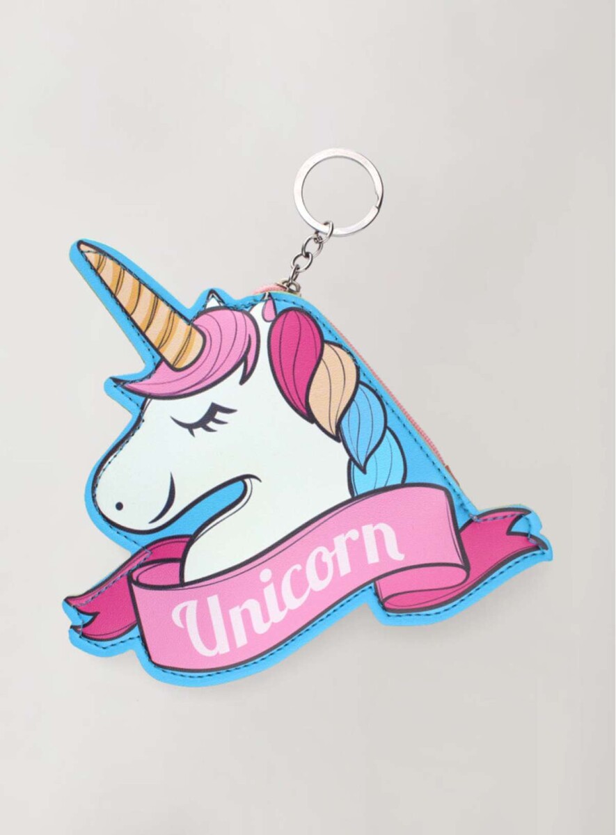 Llavero unicornio azul - Variante unica 