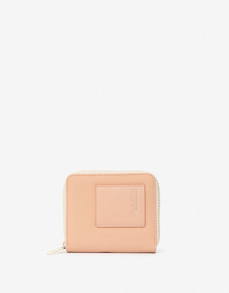 Tarjeteros Portapasaporte Rue Due Voyage - Rosa Piel