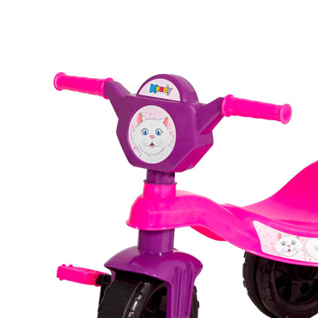 Triciclo Andador Infantil Interactivo C/Guía Brasil Rosa