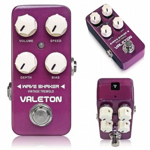 PEDAL DE EFECTO VALETON Wave Shaker Vintage Tremolo PEDAL DE EFECTO VALETON Wave Shaker Vintage Tremolo