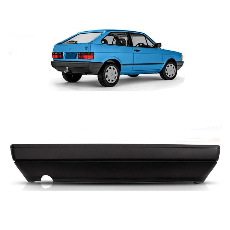 PARAGOLPE TRASERO GOL G1 87/94 (NEGRO) Paragolpe Trasero Gol G1 87/94 (negro)