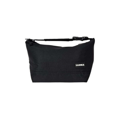 Lunchera térmica 6L con asa y correa para colgar 23x14x20cm Negro