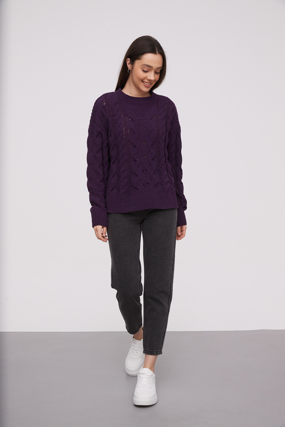 Sweater Petz Violeta Oscuro