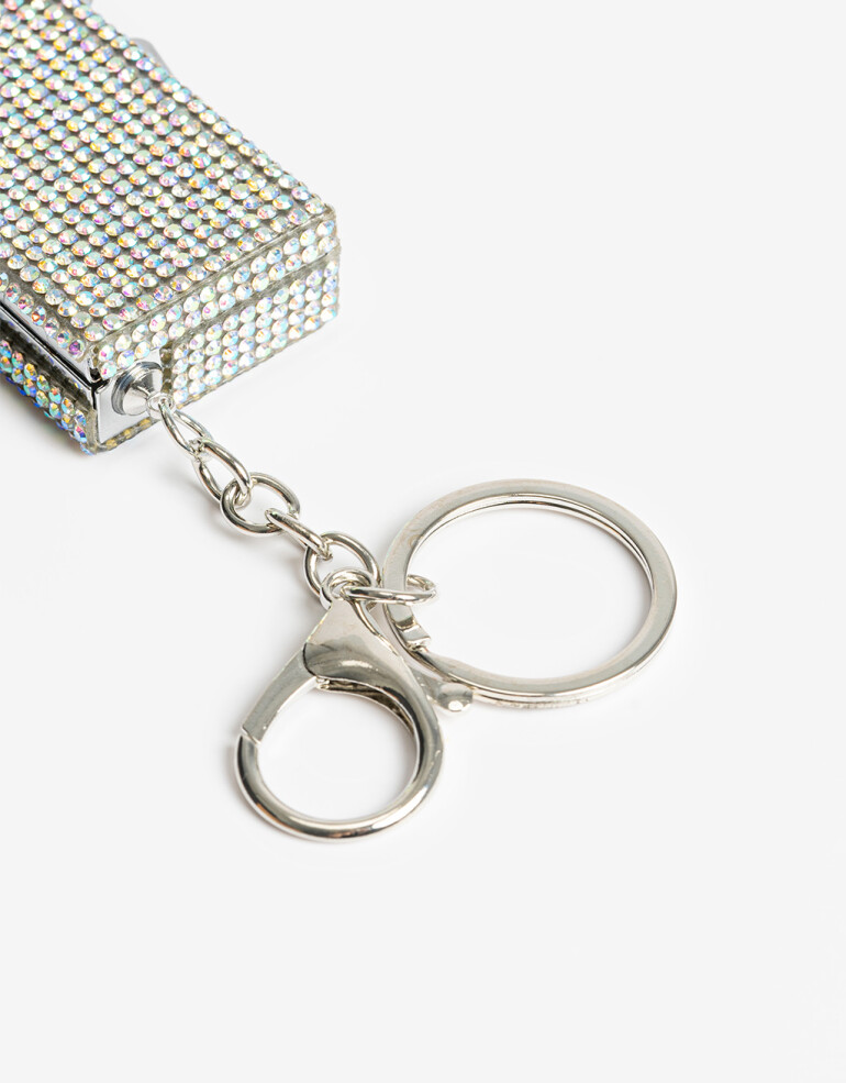 Rega Varios Pastillero Pastillero Con Glitter - Plateado