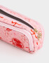 Cartucheras Estampados Cartuchera Con Moñitos "coquette" - Rosa Claro