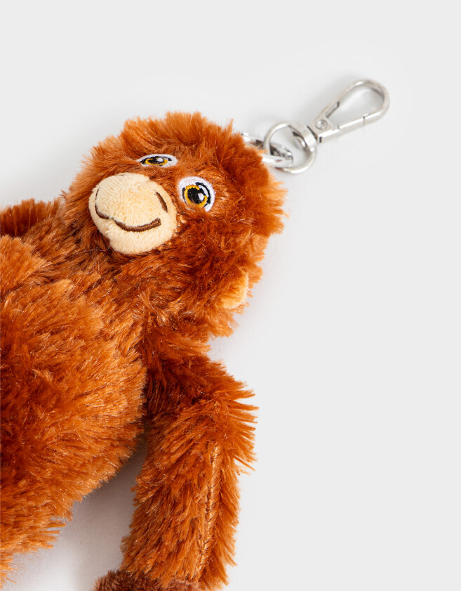 Llavero Llavero & Charm Monito Punch - Marron Medio