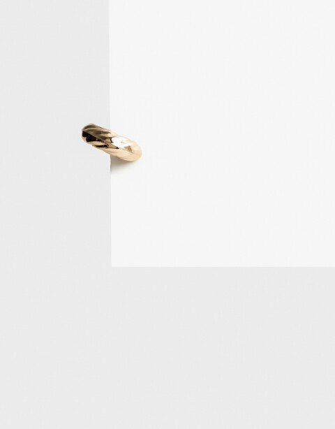 Bijou Cuff Metal Earcuff De Metal Bold - Dorado