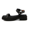 Vizzano Sandalia Dama 1 Tira Con Pulsera Suela Corrida Negro