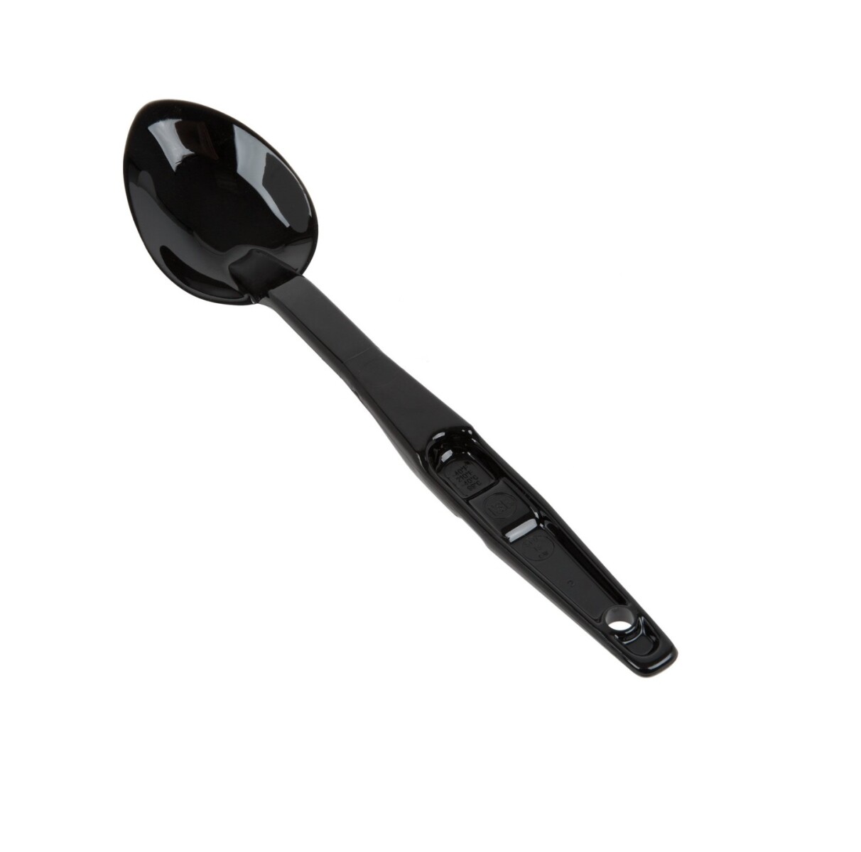 Cuchara lisa buffet negra 33 cm 