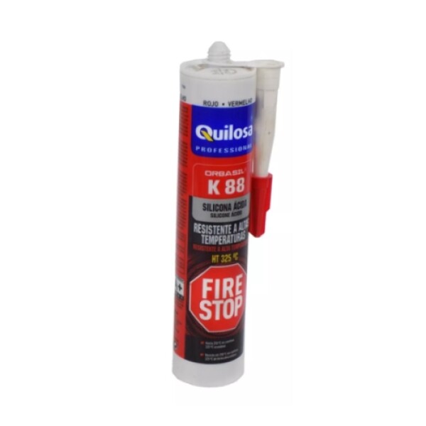 Fire Stop Sellador Quilosa K88 Alta Temperatura Calor 310ml Fire Stop Sellador Quilosa K88 Alta Temperatura Calor 310ml