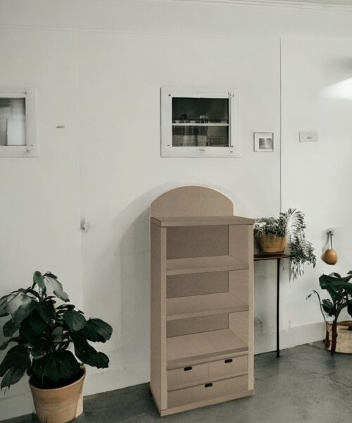 Biblioteca carton 70x35x142,5 cm. MADERA