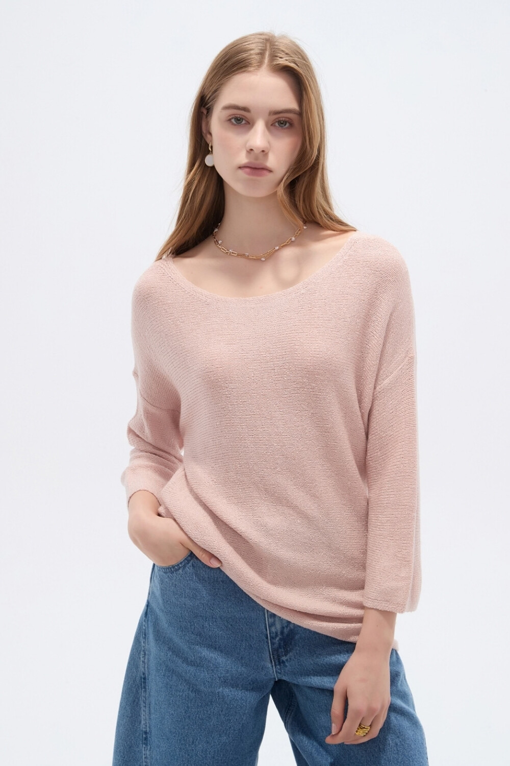 Sweater Serenite Rosa Viejo