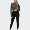 Calza Fabletics Define PowerHold High-Waisted 7/8 Negro