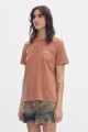 T-shirt Atenas Camel