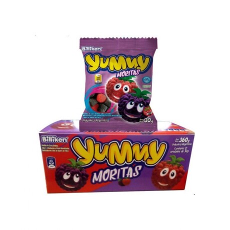 Goma Yummy 30 grs x 12 Moritas