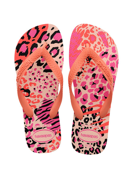 HAVAIANAS ANIMAL PRINT 39-40 CORAL