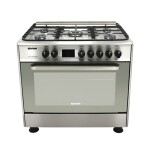 Cocina Combinada Siam 5 Hornallas SI-CC90EV-M Acero inoxidable