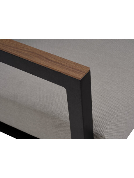 Set muebles jardín BEJSTRUP 4 pl gris Set muebles jardín BEJSTRUP 4 pl gris
