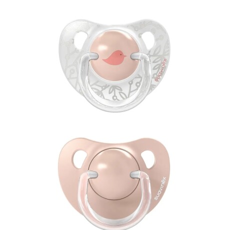 Setx2 Chupetes tetina anatomica 0-6m Birdies coral